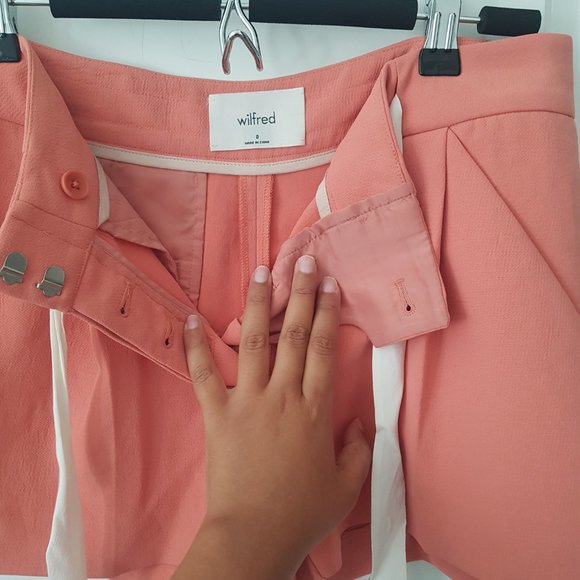 Wilfred pink coral salmon shorts - Picture 4 of 5